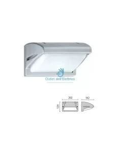 Performance en éclairage 008536 Visir 20 gx24d2 18w ip44 gris